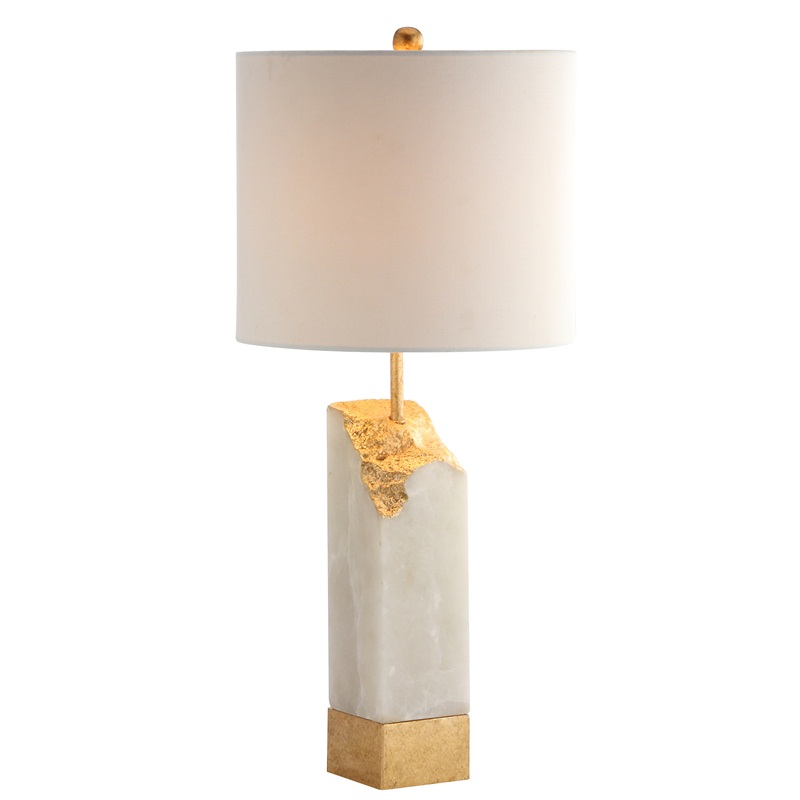 JY0119 27"H MARBLE TABLE LAMP